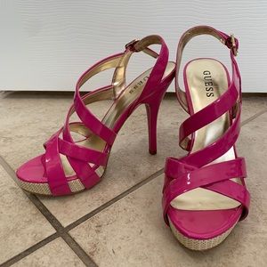 Guess Strap Heel Sandal BRAND NEW, NEVER WORN